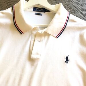 Blue Red White polo Ralph Lauren Shirt with Pony Polo Signature Size XXL